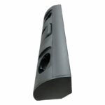 Redpoint ΜΑΥΡΟ ΠΟΛΥΠΡΙΖΟ ΓΩΝΙΑΚΟ 2 ΣΟΥΚΟ+1 ΔΙΑΚΟΠΤΗΣ ΜΕ 0,5m ΚΑΛΩΔΙΟ 3x1,5 (ΚΑΤΑΣΚΕΥΗ ΚΙΝΑ) - Image 2