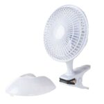 Redpoint "LOUI" ΑΝΕΜΙΣΤΗΡΑΣ ΓΡΑΦΕΙΟΥ 2 ΣΕ 1 ΕΠΙΤΡΑΠΕΖΙΟΣ+ΜΑΝΤΑΛΑΚΙ ΛΕΥΚΟΣ 6" 15W (Κατασκευή Κίνα) - Image 2