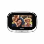 Redpoint 1108 ΜΑΤΑΚΙ ΠΟΡΤΑΣ ΜΕ ΟΘΟΝΗ LCD 4.3'' ΑΝΙΧ. ΚΙΝΗΣΗΣ-ΕΝΣΩΜΑΤΩΜΕΝΗ ΜΠΑΤΑΡΙΑ ΜΑΥΡΟ/ΑΣΗΜΙ ORNO - Image 3