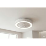 Redpoint ΑΝΕΜΙΣΤΗΡΑΣ ΟΡΟΦΗΣ "STEFY" ΛΕΥΚΟΣ 12" 25W DC (ΠΛΑΙΣΙΟ Φ50)+REMOTE+44W LED LIGHT 3 CCT DIMMABLE