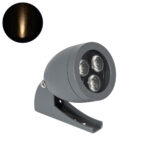 GLOBOSTAR® TREESPO 90465 Φωτιστικό Σποτ για Φυτά - Δέντρα LED 6W 660lm 15° DC 24V Αδιάβροχο IP65 Θερμό Λευκό 2700K Dimmable - Bridgelux SMD Chip - Γκρι Ανθρακί - Μ6.6 x Π9 x Υ12cm - 3 Χρόνια Εγγύηση - Image 2