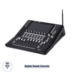 GloboStar® FDB F260 98023 Multifunctional Digital Mixer Audio Console 24Ch - Επαγγελματική Ψηφιακή Κονσόλα Ήχου 16Ch Audio In / 8Ch Audio Out / 8Ch BUS Out - Οθόνη Αφής 10" HD - Wifi Smart System - UDP - AC 220V/50-60Hz - IP20 - Μαύρο - Μ38 x Π49 x Υ14cm - Image 2