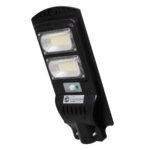 GloboStar® 71551 Αυτόνομο Ηλιακό Φωτιστικό Δρόμου Street Light LED SMD 100W 8000lm με Ενσωματωμένη Μπαταρία Li-ion 5500mAh - Φωτοβολταϊκό Πάνελ με Αισθητήρα Ημέρας-Νύχτας PIR Αισθητήρα Κίνησης Αδιάβροχο IP65 Ψυχρό Λευκό 6000K - Image 2