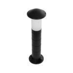 GloboStar® GARDENIO 203-0248 Μοντέρνο Επιδαπέδιο Φωτιστικό Κολωνάκι Κήπου Μονόφωτο 1 x E27 IP44 Μαύρο Πλαστικό - Μ17 x Π17 x Υ58cm - Image 5