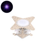 GLOBOSTAR® WALLLIGHT-CINA 90659 Μοντέρνο Φωτιστικό Τοίχου - Απλίκα LED 10W 1100lm 10° AC 220-240V Αδιάβροχο IP65 Πολύχρωμο RGB - CREE COB Chip & TÜV SÜD Driver - Μπεζ - Μ18.5 x Π18.5 x Υ8.5cm - 3 Χρόνια Εγγύηση - Image 2