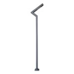 GLOBOSTAR® ZAPOPAN 90838 Φωτιστικό Urban Πλατείας/Πάρκου LED 30W 4080lm 120° AC 220-240V Αδιάβροχο IP65 Φυσικό Λευκό 5000K - Lumileds SMD Chip & Mean Well TÜV Driver - Γκρι Ανθρακί Ματ - Μ75 x Π14 x Υ360cm - 5 Χρόνια Εγγύηση - Image 3
