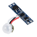 GLOBOSTAR® SENSORA 70692 Ανιχνευτής PIR / Αισθητήρας Κίνησης Ειδικός για Προφίλ Αλουμινίου 180° DC 5-24V 8A 192W Max IP20 - Μ4.3 x Π1 x Υ1.5cm - 2 Χρόνια Εγγύηση - Image 2