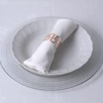 GLOBOSTAR® MENU 35008 Διακοσμητικό Δαχτυλίδι Πετσέτας - Χάλκινο - Μ4.5 x Π4.5 x Υ3cm - Image 2