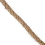 GloboStar® DECOR-ROPE 35051 Εύκαμπτο Διακοσμητικό Σχοινί Τριχιά Πλεκτό 50 Μέτρα Διαμέτρου 14mm Μπεζ D14mm x L50m - Image 2