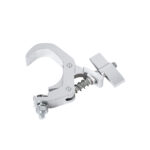 GLOBOSTAR® CLAMPS 51184 Stage Hook Γάντζος Αλουμινίου Ύψηλης Αντοχής για Κρέμαση, Στήριξη & Τοποθέτηση Προϊόντων Stage σε Τράσες Αδιάβροχο IP65 - Νίκελ Βούρτσας - Μ16 x Π12 x Υ2.5cm - Image 2