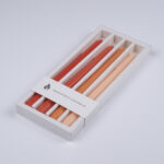 GloboStar® SUMMER-SIESTA 35212 ΣΕΤ 4 Αρωματικά Κεριά Κηροπηγίου Παραφίνης με Άρωμα Λουλούδια του Καλοκαιριού Πολύχρωμα Μ2 x Π2 x Υ25cm - Image 2