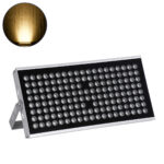 GloboStar® FLOOD-TENA 90223 Προβολέας Wall Washer για Φωτισμό Κτιρίων LED 150W 13500lm 10° AC 220-240V Αδιάβροχο IP65 L43.5 x W15.5 x H18cm Θερμό Λευκό 2700K - Ασημί - 3 Years Warranty - Image 2