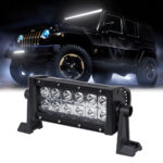 GloboStar® 85460 PRO Series Μπάρα Ίσια - Straight για Αυτοκίνητα & Φορτηγά LED CREE XBD 36W 3600lm DC 10-30V Αδιάβροχη IP65 Ψυχρό Λευκό 6000K - Image 2