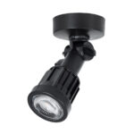 GLOBOSTAR® GARDENINI 61546 Φωτιστικό Σποτ LED 5W 650lm 38° DC 24V Αδιάβροχο IP68 Θερμό Λευκό 2700K Dimmable - Lumileds SMD Chip - Μαύρο - Μ7 x Π7 x Υ14.5cm - 3 Χρόνια Εγγύηση - Image 2
