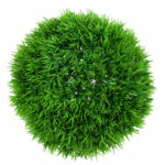 GloboStar® 78507 Artificial - Συνθετικό Τεχνητό Διακοσμητικό Φυτό Θάμνος Γρασίδι Πράσινο Φ18cm - Image 2
