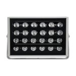 GLOBOSTAR® FLOODKENA 90765 Προβολέας Σποτ Wall Washer LED 40W 3400lm 120° AC 220-240V Αδιάβροχο IP67 Πολύχρωμο RGBW - Bridgelux SMD Chip - Γκρι Ανθρακί - Μ31 x Π10 x Υ17cm - 3 Χρόνια Εγγύηση - Image 2