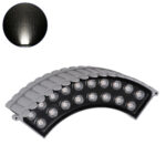 GLOBOSTAR® TREEJINA 90691 Κυρτή Μπάρα Φωτισμού Wall Washer για Φυτά - Δέντρα LED 18W 1710lm 10° DC 24V Αδιάβροχο IP67 Φυσικό Λευκό 4500K Dimmable - Bridgelux SMD Chip - Γκρι - Μ29 x Π11 x Υ10.5cm - 3 Χρόνια Εγγύηση - Image 2