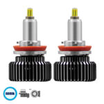 GloboStar® 82067 H11 360° Line Extreme KIT Βασικού Φωτισμού Αυτοκινήτου & Φορτηγού 3rd Generation Can-Bus Extreme Truck Series LED CREE CXB COB 120W 16800lm DC 9-32V Αδιάβροχο IP66 Ψυχρό Λευκό 6000K - Image 2