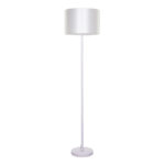 GLOBOSTAR® ASHLEY 00823 Μοντέρνο Επιδαπέδιο Φωτιστικό με Ντουί 1 x E27 AC 220-240V IP20 - Λευκό - Μ35 x Π35 x Υ145cm - Image 2