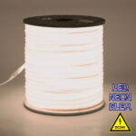 GLOBOSTAR® NEOTUBE 70581 Ταινία Neon Flex LED 12W/m 960lm/m 360° DC 24V Αδιάβροχο IP65 120 x SMD2835 Chip/m Φυσικό Λευκό 4500K Dimmable - Sanan SMD Chip - Μ100 x Π1.3 x Υ1.3cm - 3 Χρόνια Εγγύηση - Image 2