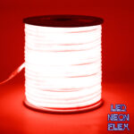 GLOBOSTAR® NEOTUBE 70593 Ταινία Neon Flex LED 12W/m 600lm/m 360° DC 220-240V Αδιάβροχο IP65 120 x SMD2835 Chip/m Κόκκινο Dimmable - Sanan SMD Chip - Μ100 x Π1.3 x Υ1.3cm - 3 Χρόνια Εγγύηση - Image 2