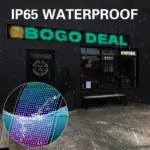 GLOBOSTAR® MATRIX GLB-106-0005 Εύκαμπτη Κυλιόμενη Ψηφιακή Επιγραφή 176.2x19.2cm P9 192x16 Pixel LED 10W DC 5V 2A με USB 2.0 Αδιάβροχο IP65 Πολύχρωμο RGB - Bluetooth Control μέσω iPIXEL APP - Μ176.2 x Π0.4 x Υ19.2cm - 2 Χρόνια Εγγύηση - Image 5