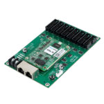 GLOBOSTAR® A8S-N+HUB 41022 Novastar A8S-N+HUB Receiving Card για Οθόνες LED Video Wall 8 x HUB75E με Loading Capacity σε Pixel 512 x 384px - Gigabit Network Ethernet Input & Output Ports - DC 5V IP20 - Μ7 x Π4.5 x Υ0.8cm - 2 Χρόνια Εγγύηση - Image 2