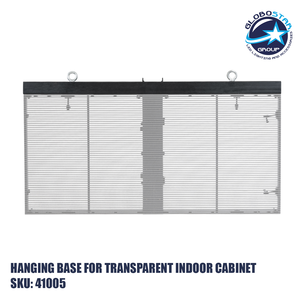41047_1 GLOBOSTAR® HANGING 41047 Σύστημα Κρέμασης για OPTILED Διάφανες Οθόνες LED Video Wall με Διαστάσεις Καμπίνας 100x50cm - Μ100 x Π7 x Υ9.5cm - Image 1