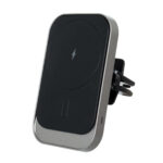 GloboStar® 79695 Μαγνητική Βάση Κινητού Αυτοκινήτου Max 15W USB σε USB Type-C με Κλιπ στον Αεραγωγό - Ασύρματη Φόρτιση MagSafe QuickCharge 3.0 - Image 2