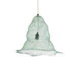 GLOBOSTAR® KENTUCKY 01891 Vintage Κρεμαστό Φωτιστικό Οροφής με Ντουί 1 x E27 AC 220-240V IP20 - Τιρκουάζ - Μ50 x Π50 x Υ48cm - Image 2