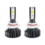 GLOBOSTAR® LEDKITF2 82030 Λάμπα HB4 9006 CANbus LED 30W/60W 3500lm/7000lm 360° DC 12-24V Αδιάβροχο IP65 Ψυχρό Λευκό 6000K - CREE COB Chip - Μ4 x Π4 x Υ6.6cm - Πακέτο 2 Τεμαχίων - 2 Χρόνια Εγγύηση