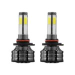 GloboStar® 82049 HB3 9005 K9 Line KIT Βασικού Φωτισμού Αυτοκινήτου & Φορτηγού 3rd Generation Can-Bus Series LED CREE CXB COB 100W 14000lm DC 9-32V Αδιάβροχο IP66 Ψυχρό Λευκό 6000K