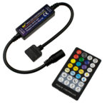 GLOBOSTAR® CONTROLI 73427 Σετ Dimmer / Controller με RF Ασύρματο Χειριστήριο με 5 x 1.2A 28.8W Κανάλια DC 5-24V 6A 144W Max IP20 - RF2.4Ghz - Μ30 x Π1.7 x Υ1.1cm - 2 Χρόνια Εγγύηση - Image 2
