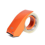 GLOBOSTAR® PACKAGING 79950 Επαγγελματική Μηχανή για Αυτοκόλλητη Ταινία Συσκευασίας Φάρδους έως 5.5cm & Μήκους έως 150 Μέτρων - Πορτοκαλί - Μ8.5 x Π8.5 x Υ9cm - Image 2