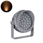 GLOBOSTAR® FLOODMENA 90337 Προβολέας Σποτ Wall Washer με Αντιθαμβωτική Γρίλια LED 36W 3060lm 30° AC 220-240V Αδιάβροχο IP67 Ultra Θερμό Λευκό 2200K - Bridgelux SMD Chip - Γκρι Ανθρακί - Μ23.5 x Π17.5 x Υ25.5cm - 3 Χρόνια Εγγύηση - Image 2