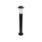 GloboStar® GARDENIO 203-0247 Μοντέρνο Επιδαπέδιο Φωτιστικό Κολωνάκι Κήπου Μονόφωτο 1 x E27 IP44 Μαύρο Πλαστικό - Μ17 x Π17 x Υ85cm - Image 2