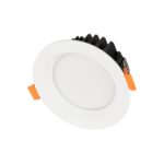 GLOBOSTAR® WATERA 60898 Χωνευτό Downlight Σποτ Panel Μπάνιου & WC LED 12W 1500lm 120° AC 220-240V Αδιάβροχο IP54 Ρυθμιζόμενο Λευκό CCT με Διακόπτη στο Σώμα 2700K/4500K/6000K Dimmable - Lumileds SMD Chip & TÜV SÜD Driver - Λευκό Ματ - Μ10.8 x Π10.8 x Υ3.2cm / Q9cm - 3 Χρόνια Εγγύηση - Image 2