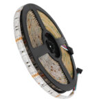 GLOBOSTAR® LUMAR 70129 Ταινία LED 14.4W/m 936lm/m 120° DC 12V Αδιάβροχη IP65 60 x SMD5050 Chip/m Πολύχρωμο RGB Dimmable - Sanan SMD Chip - Μ500 x Π1 x Υ0.2cm - Ρολό 5 Μέτρων - 5 Χρόνια Εγγύηση - Image 2