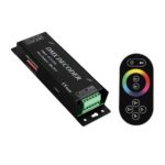 GLOBOSTAR® RGBCONTROLLER 73412 DMX Dimmer / Controller με RF Ασύρματο Χειριστήριο με 3 x 15A 75W Κανάλια DC 5-24V 15A 360W Max IP20 - DMX512 & RF2.4Ghz - Μ17.5 x Π3 x Υ3.5cm - 1 Χρόνος Εγγύηση - Image 2