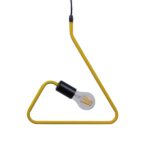GLOBOSTAR® LIBBY 01097-1 Παιδικό Κρεμαστό Φωτιστικό Οροφής με Ντουί 1 x E27 AC 220-240V IP20 - Κίτρινο - Μ31 x Π31 x Υ16cm - Image 2