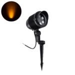 GloboStar® TREELIGHT-LINA 90650 Σποτ Φωτισμού Ειδικό για Φυτά - Δέντρα με Βάση Κήπου / Καρφωτό LED 6W 630lm 30° DC 24V Αδιάβροχο IP65 Μ10.5 x Π18 x Υ40cm Αρχιτεκτονικό Πορτοκαλί 2200K - Γκρι Ανθρακί - 3 Years Warranty - Image 2