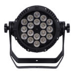 GloboStar® 51130 CENTAUR Επαγγελματική Κεφαλή PAR DMX512 270W AC 220V-240V 4in1 - SPOT 30° OSRAM LED Αδιάβροχη IP65 RGBW - Μαύρο - L22.6 x W22 x H32cm - Image 4