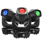 Κινούμενη Ρομποτική Κεφαλή Cyclop PRO 4in1 BEAM - WASH - SPOT - ZOOM 7°-21° 1*200 Watt White 7500K OSRAM LED RGBW 230V DMX512 GloboStar 51154 - Image 5