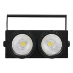 Προβολέας LED COB DMX512 Strobe Blinder Matrix Light 200 Watt (2x100w) Ψυχρό Λευκό 6000k GloboStar 51162 - Image 2