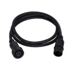 GloboStar® 51171 Καλώδιο 3PIN DMX512 1 Μέτρο από Female XLR σε Male XLR Τερματισμένο Αδιάβροχο IP65 Μ100cm - Μαύρο - Image 3