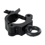 GloboStar® CLAMPS 51182 Επαγγελματικός Γάντζος Hook Αλουμινίου Ύψηλης Αντοχής για Κρέμαση, Στήριξη & Τοποθέτηση Προϊόντων Stage σε Τράσες - Μ16 x Π12 x Υ3cm - Μαύρο - Image 3