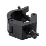 GloboStar® CLAMPS 51183 Επαγγελματικός Γάντζος Hook Αλουμινίου Ύψηλης Αντοχής για Κρέμαση, Στήριξη & Τοποθέτηση Προϊόντων Stage σε Τράσες - Μ8 x Π5.5 x Υ3cm - Μαύρο - Image 3