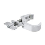 GLOBOSTAR® CLAMPS 51184 Stage Hook Γάντζος Αλουμινίου Ύψηλης Αντοχής για Κρέμαση, Στήριξη & Τοποθέτηση Προϊόντων Stage σε Τράσες Αδιάβροχο IP65 - Νίκελ Βούρτσας - Μ16 x Π12 x Υ2.5cm - Image 3