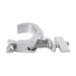 GLOBOSTAR® CLAMPS 51184 Stage Hook Γάντζος Αλουμινίου Ύψηλης Αντοχής για Κρέμαση, Στήριξη & Τοποθέτηση Προϊόντων Stage σε Τράσες Αδιάβροχο IP65 - Νίκελ Βούρτσας - Μ16 x Π12 x Υ2.5cm - Image 4