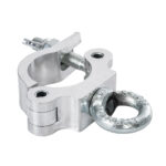 GloboStar® CLAMPS 51186 Επαγγελματικός Γάντζος Hook Αλουμινίου Ύψηλης Αντοχής για Κρέμαση, Στήριξη & Τοποθέτηση Προϊόντων Stage σε Τράσες - Μ16 x Π12 x Υ3cm - Χρώμιο - Image 3